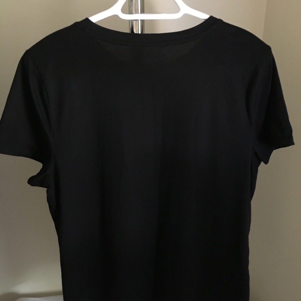 Talbots Black and white Monte Carlo  t-shirt. - Picture 4 of 4